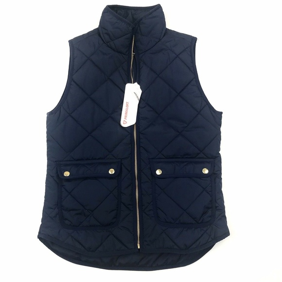 NWT J. Crew Excursion Quilted Vest Sz XS